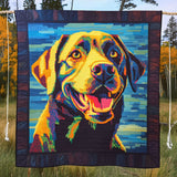 Spirito del Labrador Coperta Trapuntata