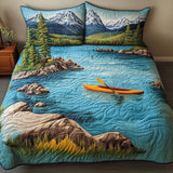 Set di Biancheria da Letto Trapuntata 3 Pezzi Avventura del Lago di Tahoe