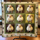 Amore dell'Agnello Coperta Trapuntata