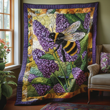 Ronzio di Lavanda Coperta Trapuntata