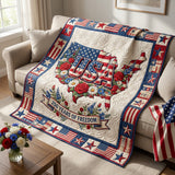 Fioritura della Libertà Coperta Trapuntata