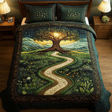 Lifes Embrace 3-Piece Quilted Bedding Set NCU0PT3331