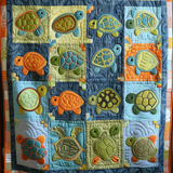 Piccole Tartarughe Coperta Trapuntata