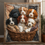 Piccolo Spaniel Coperta Trapuntata