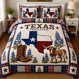 Lone Star Legacy 3-Piece Quilted Bedding Set NCU0DV9764