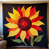 Girasole Solitario Coperta Trapuntata