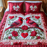Love Unleashed 3-Piece Quilted Bedding Set NCU0NT2652