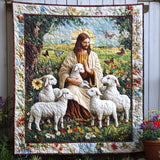 Ama Come Gesù Coperta Trapuntata