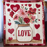 Amore in Fiore Coperta Trapuntata