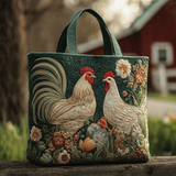 Amore nel Pollaio Borsa Tote Trapuntata