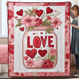 Bouquet d'Amore Coperta Trapuntata