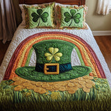 Set di Biancheria da Letto Trapuntata 3 Pezzi Arcobaleno Fortunato del Trifoglio