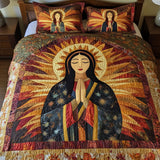 Set di Biancheria da Letto Trapuntata 3 Pezzi Luminescent Prayer