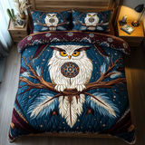 Set di Biancheria da Letto Trapuntata 3 Pezzi Saggezza Lunare