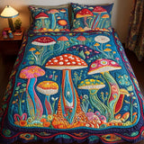 Set di Biancheria da Letto Trapuntata 3 Pezzi Prato Magico