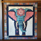 Elefante Maestoso Coperta Trapuntata