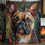 Maestose Zampe di Bulldog Francese Coperta Trapuntata