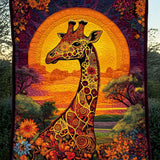 Giraffa Maestosa Coperta Trapuntata
