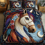 Set di Biancheria da Letto Trapuntata 3 Pezzi Grazia Maestosa