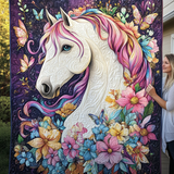 Criniera Maestosa Quilt Artistico da Parete