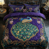 Set di Biancheria da Letto Trapuntata 3 Pezzi Maestoso Plumage