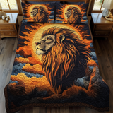 Set di Biancheria da Letto Trapuntata 3 Pezzi Ruggito Maestoso