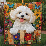 Beatitudine Maltipoo Coperta Trapuntata