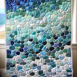 Mosaico Marino Coperta Trapuntata