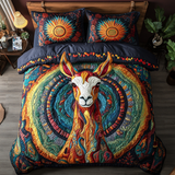 Set di Biancheria da Letto Trapuntata 3 Pezzi Sguardo del Prato