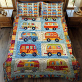 Set di Biancheria da Letto Trapuntata 3 Pezzi Nascondiglio del Prato