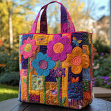 Magia del Prato Borsa Tote Trapuntata