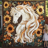Maestà del Prato Quilt Artistico da Parete
