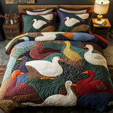 Set di Biancheria da Letto Trapuntata 3 Pezzi Prato di Mallards