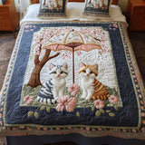 Set di Biancheria da Letto Trapuntata 3 Pezzi Armonia di Meow