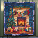 Gioia del Natale Miagolante Coperta Trapuntata