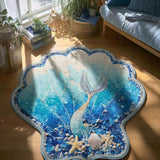 Segreto della Sirena Tappeto Sagomato