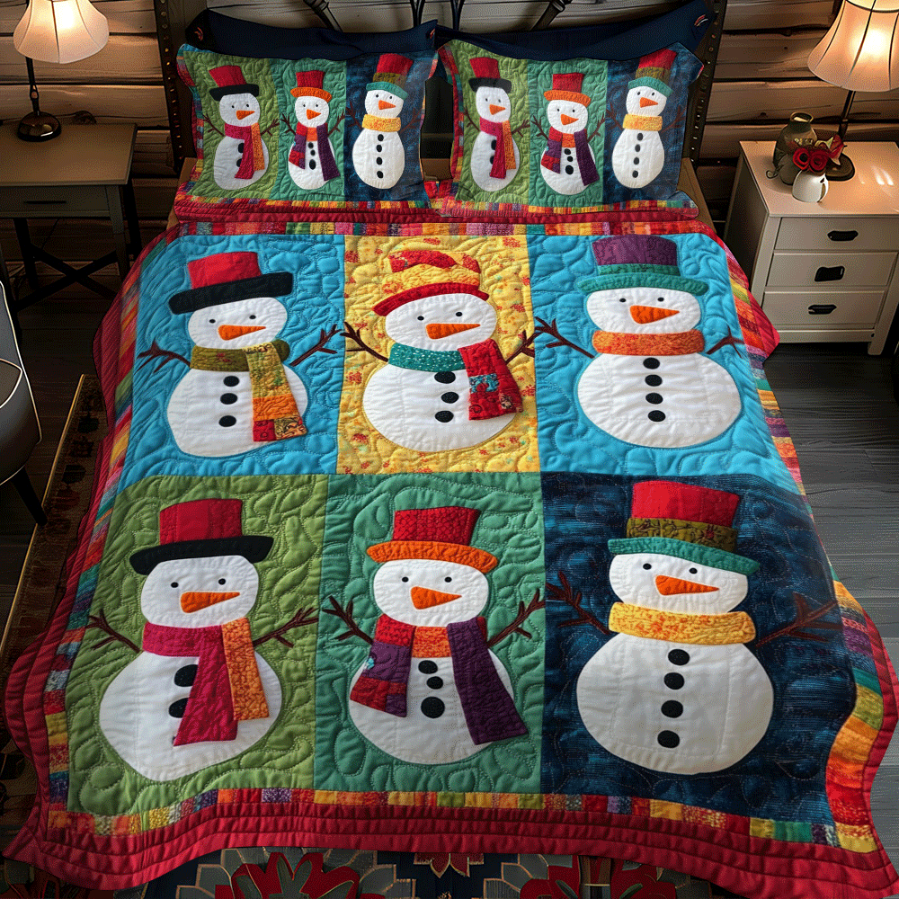 Set di Biancheria da Letto Trapuntata 3 Pezzi Allegro e Luminoso