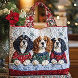 Spaniel Borsa Tote Trapuntata