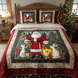 Set di Biancheria da Letto Trapuntata 3 Pezzi Allegro Saint