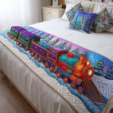 Allegro Viaggio sui Binari Runner da Letto Trapuntato