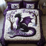 Dragon 3-Piece Quilted Bedding Set NCU0VT194