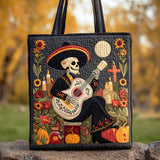 Chitarra di Mezzanotte Borsa Tote Trapuntata
