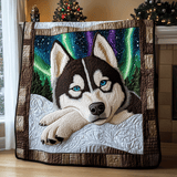 Rifugio dell'Husky di Mezzanotte Coperta Trapuntata