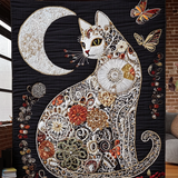 Miao di Mezzanotte Coperta Trapuntata