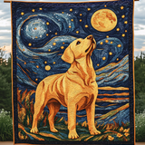 Retriever di Mezzanotte Coperta Trapuntata