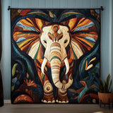 Possente Elefante Coperta Trapuntata
