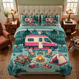Set di Biancheria da Letto Trapuntata 3 Pezzi Furgone di Mini
