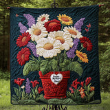 Bouquet per la Mamma Coperta Trapuntata