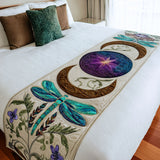 Sussurro della Luna Runner da Letto Trapuntato