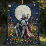 Cavaliere del Fiore di Luna Coperta Trapuntata